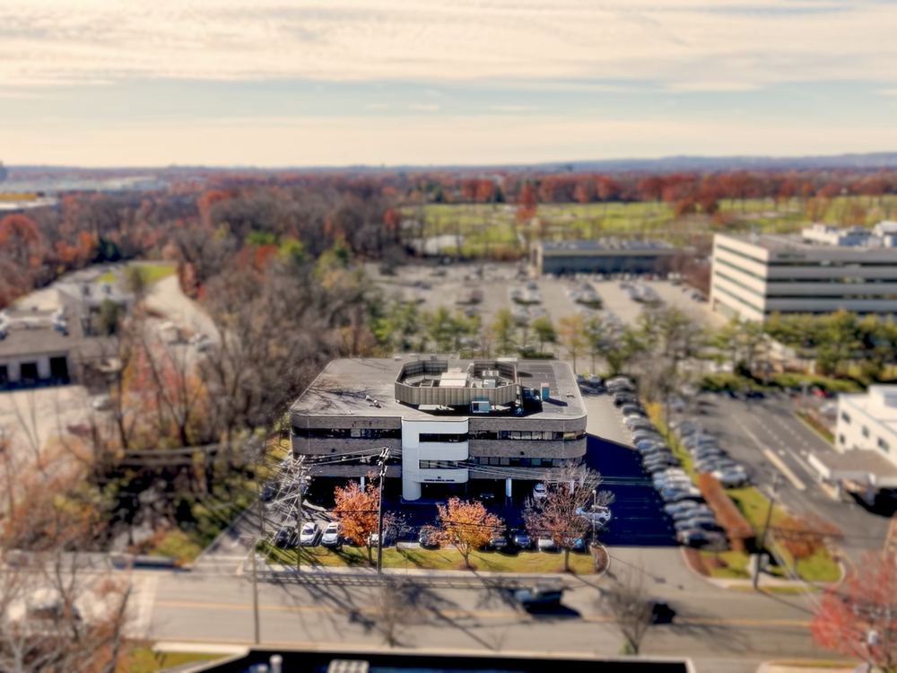Aerial view of Paramus Medical Center
