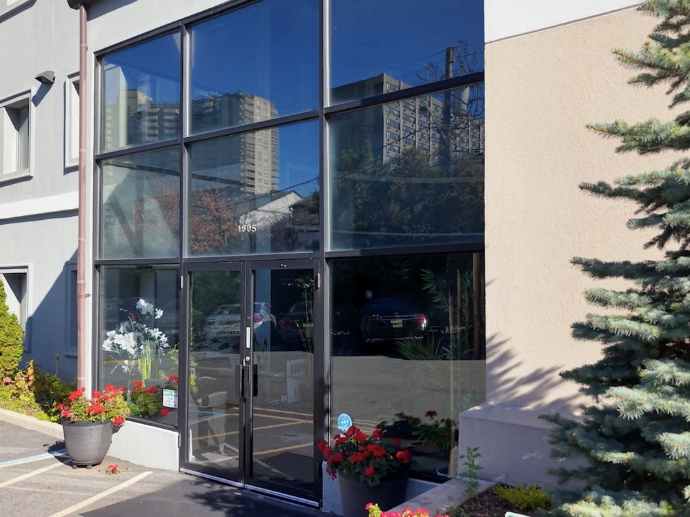 Fort Lee Business Center entrance, 1605 John Street